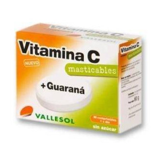 Vallesol Vit.C+guarana 24 Comprimidos