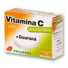 Vallesol Vit.C+guarana 24 Comprimidos