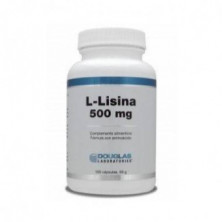 L-Lisina 500 mg 100 Cápsulas Veg. Douglas Laboratories