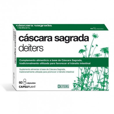 Cascara Sagrada 60 Cápsulas Deiters