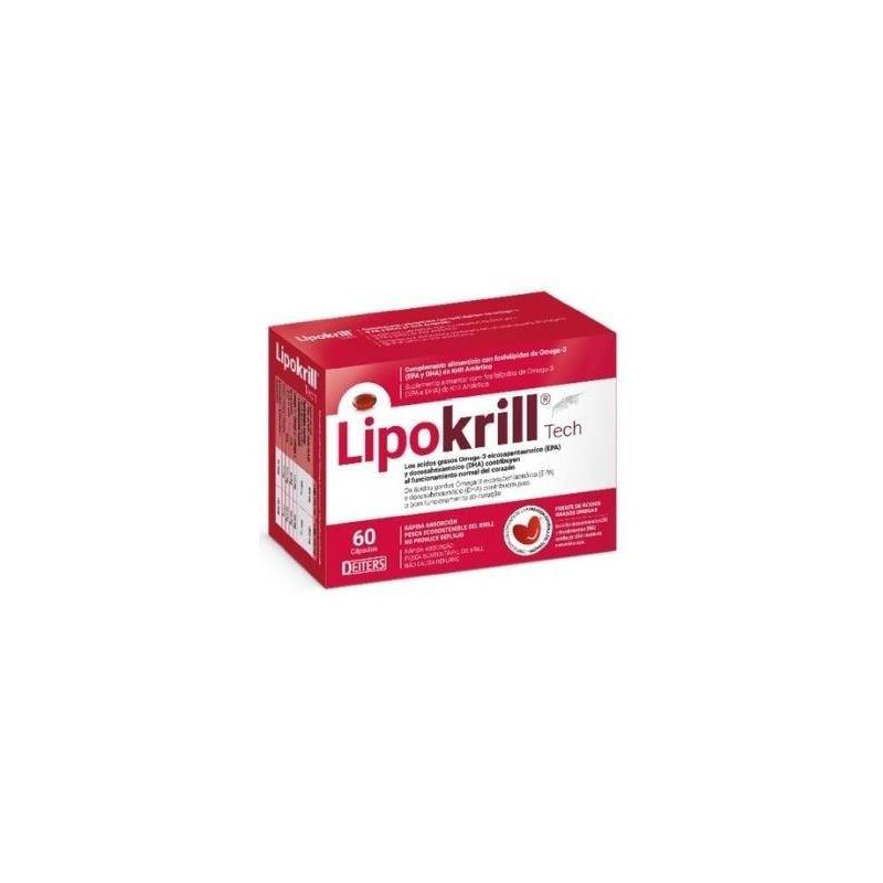 Lipokrill Tech 60 Cápsulas Deiters