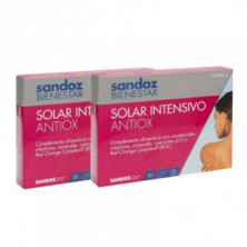 Sandoz Bienestar Duo-Solar Intensivo Antiox 2x30 Cápsulas