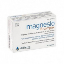 Magnesio + B-complex 30 Cápsulas Vitalfarma