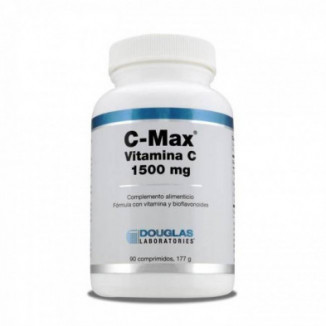 C-max Vitamina C 1500 mgliberación Prolong 90 Com. Douglas Laboratories