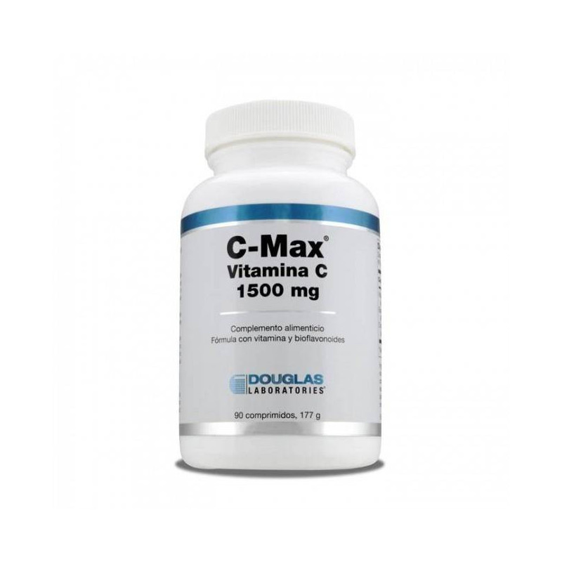 C-max Vitamina C 1500 mgliberación Prolong 90 Com. Douglas Laboratories