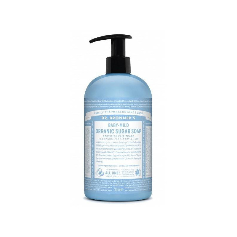 Jabon De Azucar Bebe Neutral 710 ml Dr. Bronner's