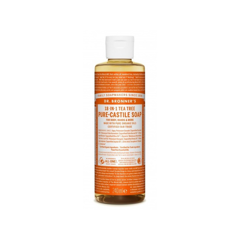 Jabon Liquido Arbol Del Te 240 ml Dr. Bronner's