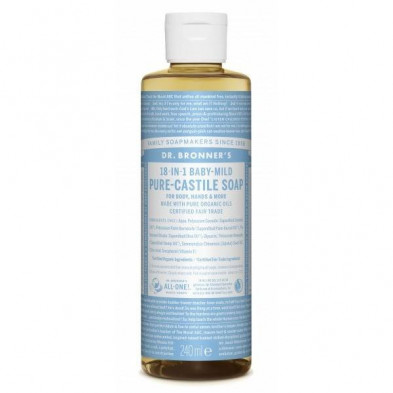 Jabon Liquido Bebe Neutral 240 ml Dr. Bronner's