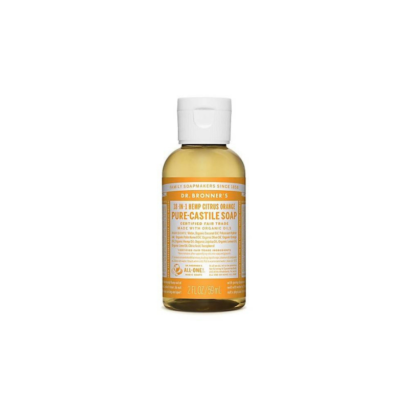 Jabon Liquido Citricos 60 ml Dr. Bronner's