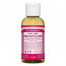 Jabon Liquido Rosas 60 ml Dr. Bronner's