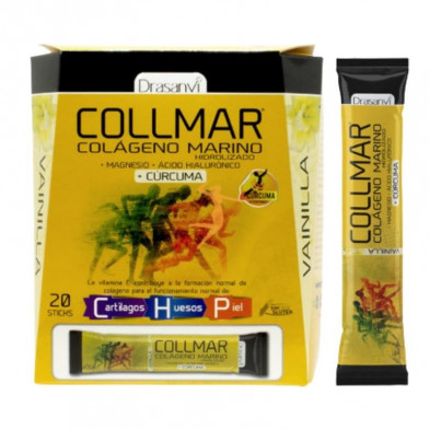 Collmar Curcuma Vainilla 20 Sticks Drasanvi