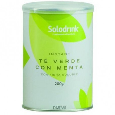 Solodrink Te Verde+Menta 150gr Dimefar