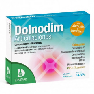 Dolnodim Articulaciones 20 Cápsulas Dimefar