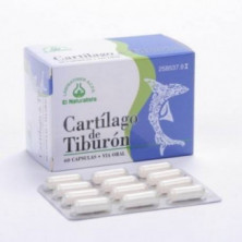 Cartilago De Tiburon 500mg X 60 Cápsulas El Naturalista