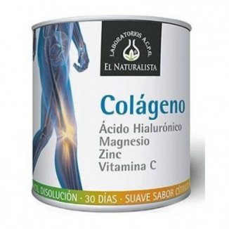 Colageno+Acido Hialuronico+Mg+Zn+Vit. C 390 gr El Naturalista