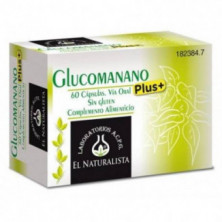 Glucomanano Plus 60 Cápsulas El Naturalista