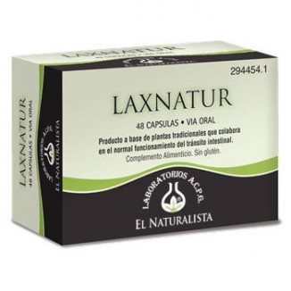 Laxnatur 375 mg X 48 Cápsulas El Naturalista