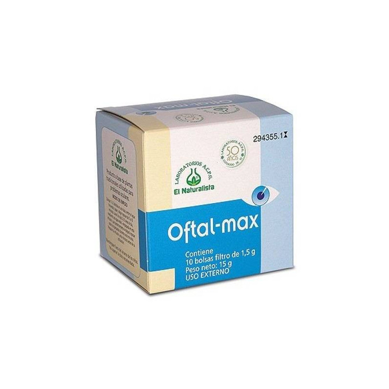 Oftal-Max 10 Bolsitas Infusion El Naturalista