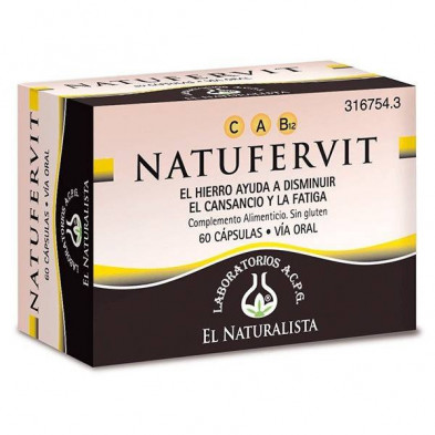 Natufervit 60 Cápsulas El Naturalista