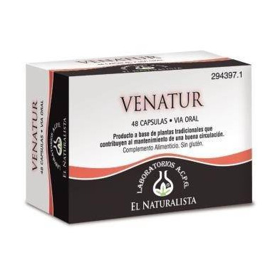 Venatur 375 mg 48 Cápsulas El Naturalista