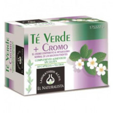 Te Verde + Cromo 60 Cápsulas El Naturalista