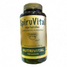 Spiruvital Alga Espirulina 1000 mg 100 Comprimidos Herdibel