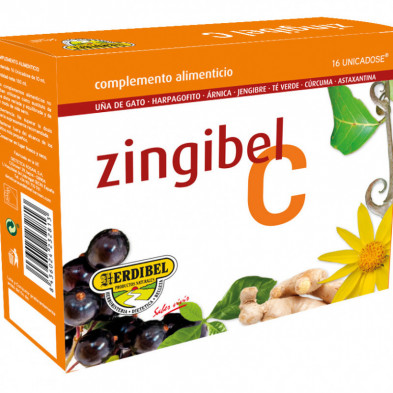 Zingibel 16 Ampollas x 10 ml Herdibel