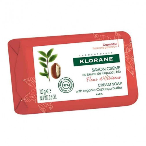 Klorane Jabón Crema Con Manteca De Cupuacu E Hibiscus Bio 100 G