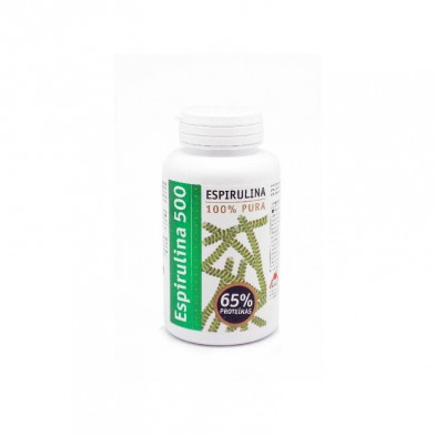 Espirulina 180 Cápsulas 500 mg Intersa