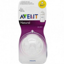 Tetina Natural Recien Nacido 2 Unidades Philips Avent