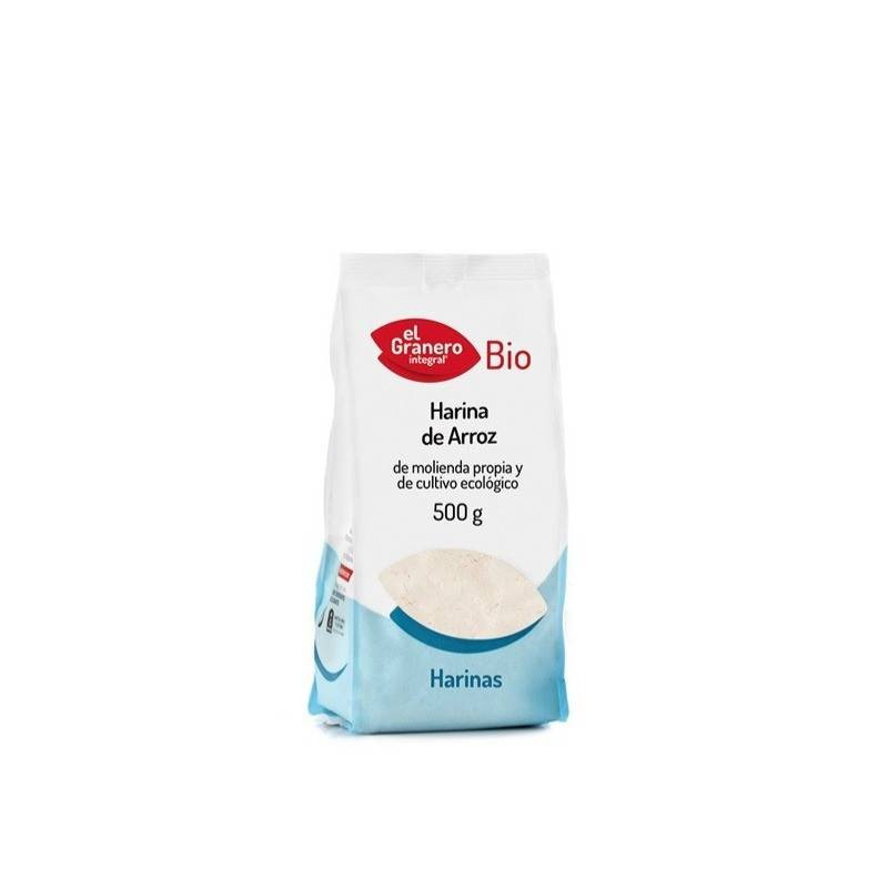 Harina Arroz Bio 500 gr El Granero