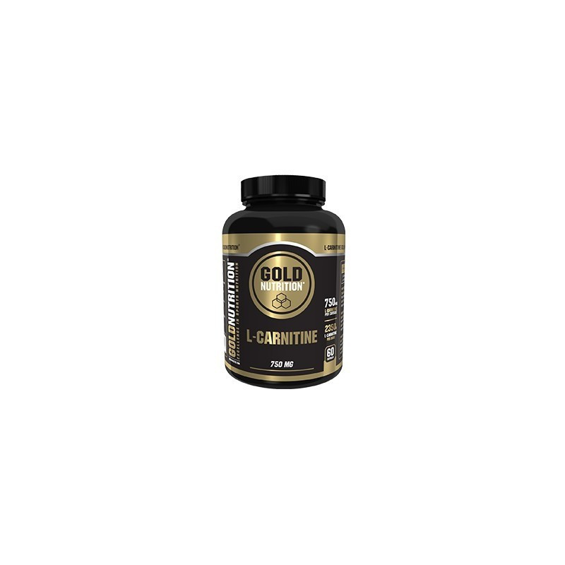 L-carnitina 750 mg 60 Cápsulas Gold Nutrition