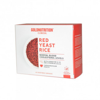 Red Yeast Rice-q10-niacina 60 Cápsulas Gn Clinical Gold Nutrition