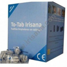 To-Tab Comprimidos de Toallitas Limpiadoras Caja 500 Unidades Irisana