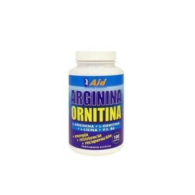 Arginina+ornitina Aminoacidos 100 Comprimidos Just Aid