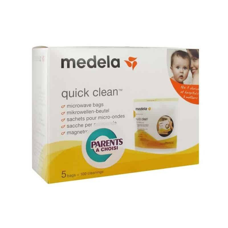 Medela Quick Clean Bolsas para Microondas Reutilizables 5 Unidades