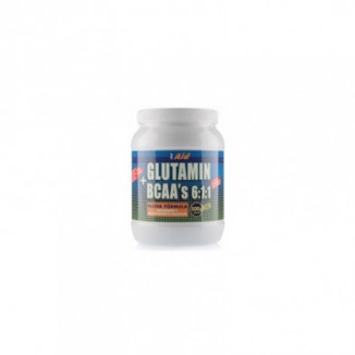 Glutamin + Bcaa Sabor Limon 500 gr Just Aid