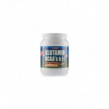 Glutamin + Bcaa Sabor Limon 500 gr Just Aid