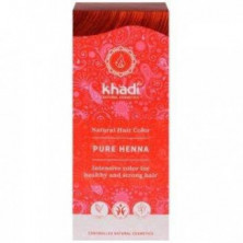 Hena Natural Pura Rojo 100 gr Khadi