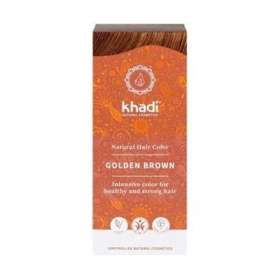 Tinte Herbal Color Castaño Dorado 100 gr Khadi