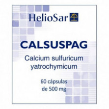 Calsuspag Calcium Sulfuricum 60 Cápsulas Heliosar