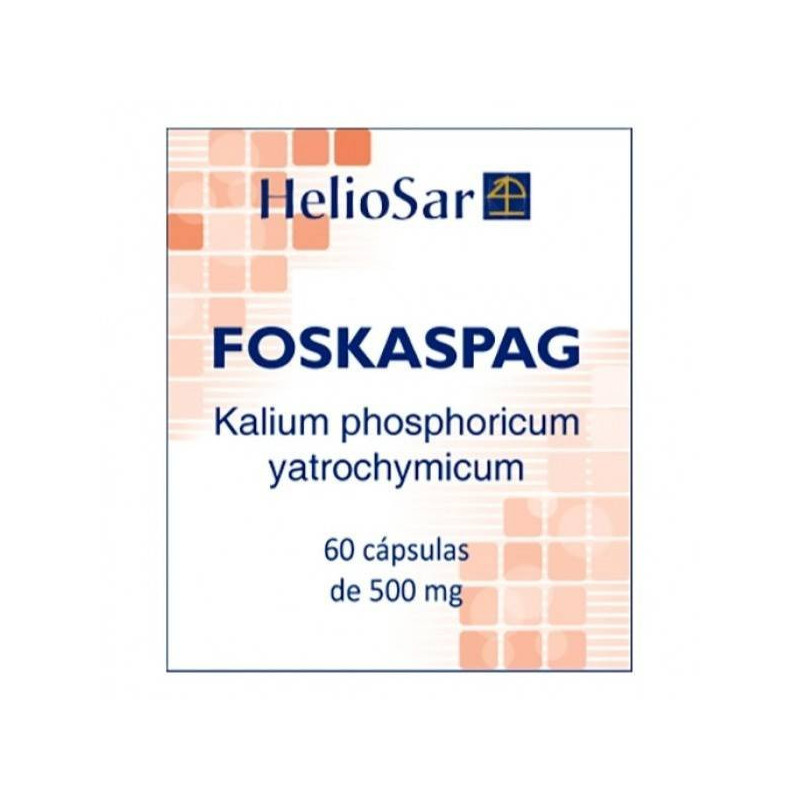 Foskaspag Kalium Phosphoricum 60 Cápsulas Heliosar