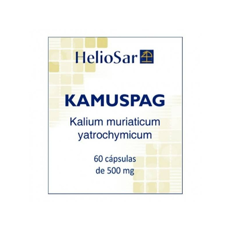 Kamuspag Kalium Muriaticum 60 Cápsulas Heliosar