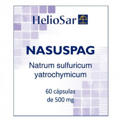 Nasuspag Natrum Sulfuricum 60 Cápsulas Heliosar