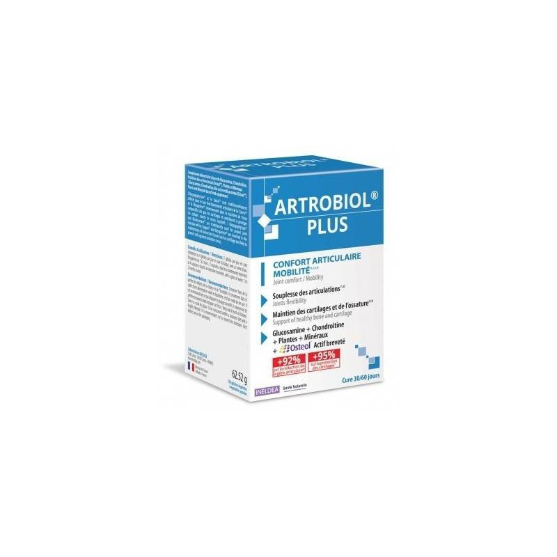 Artrobiol Plus Glucosamina+Condroitina 120 Cápsulas Ineldea