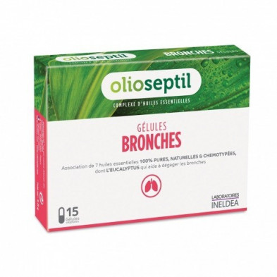 Olioseptil Bronquios 15 Cápsulas Ineldea