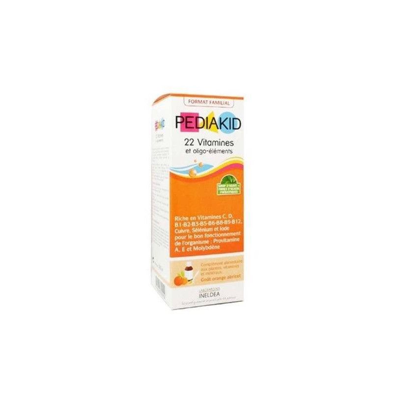 Pediakid 22 Vitaminas + Oligoelementos 125 ml Ineldea