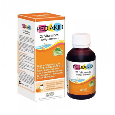 Pediakid 22 Vitaminas-Oligoelementos Jarabe 250 ml Ineldea