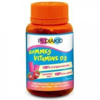 Pediakid Gominolas Vitamina D3 60 Gominolas Ineldea