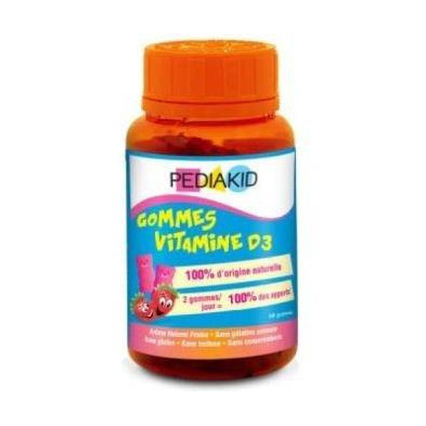 Pediakid Gominolas Vitamina D3 60 Gominolas Ineldea